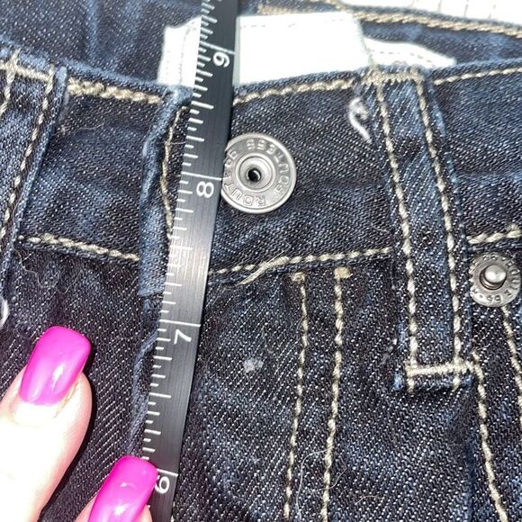 Route 66 Girl's Blue Five Pocket Style Denim Mid-Rise Slim Jeans Size 7 - Picture 7 of 9